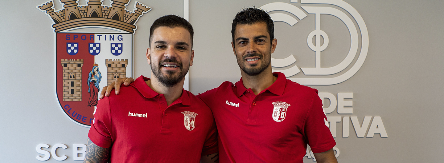 Amílcar e Daniel Rosa reforçam SC Braga 1