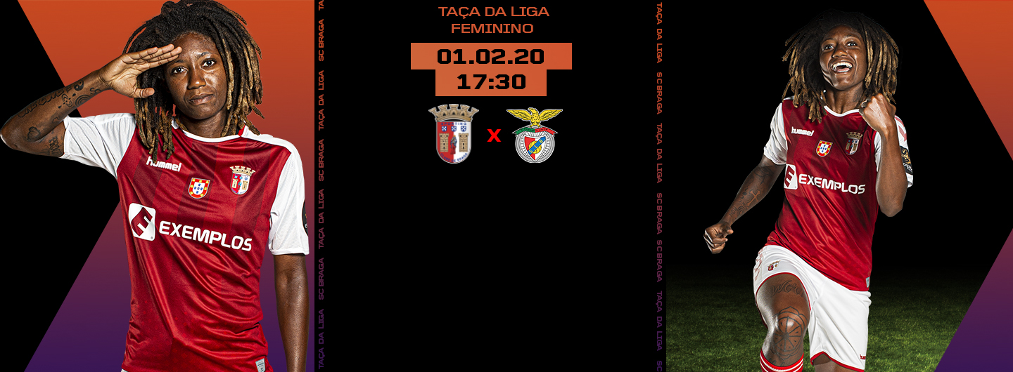 Taça da Liga Feminina: SC Braga vs SL Benfica.