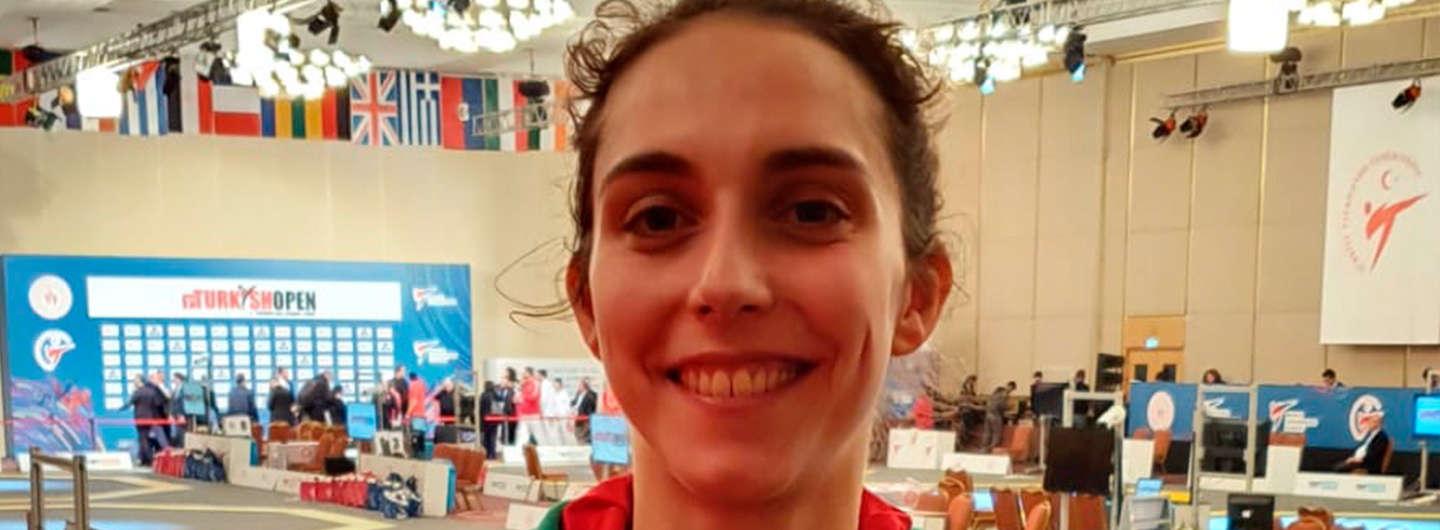 Joana Cunha de bronze no Open da Turquia 1