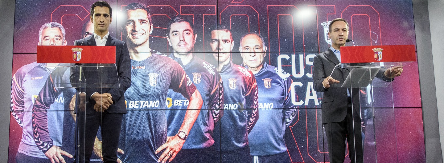 Custódio apresentado como novo técnico da Equipa Principal