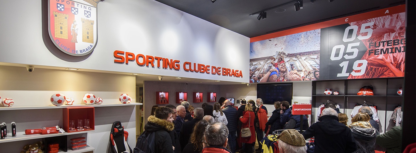 Lojas do SC Braga reabrem a 1 de junho 1