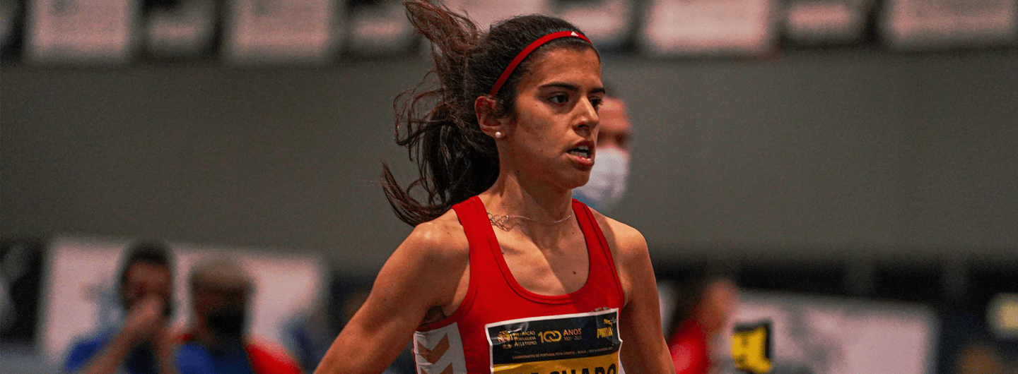 Mariana Machado no Campeonatos Europeus em Pista Coberta 2