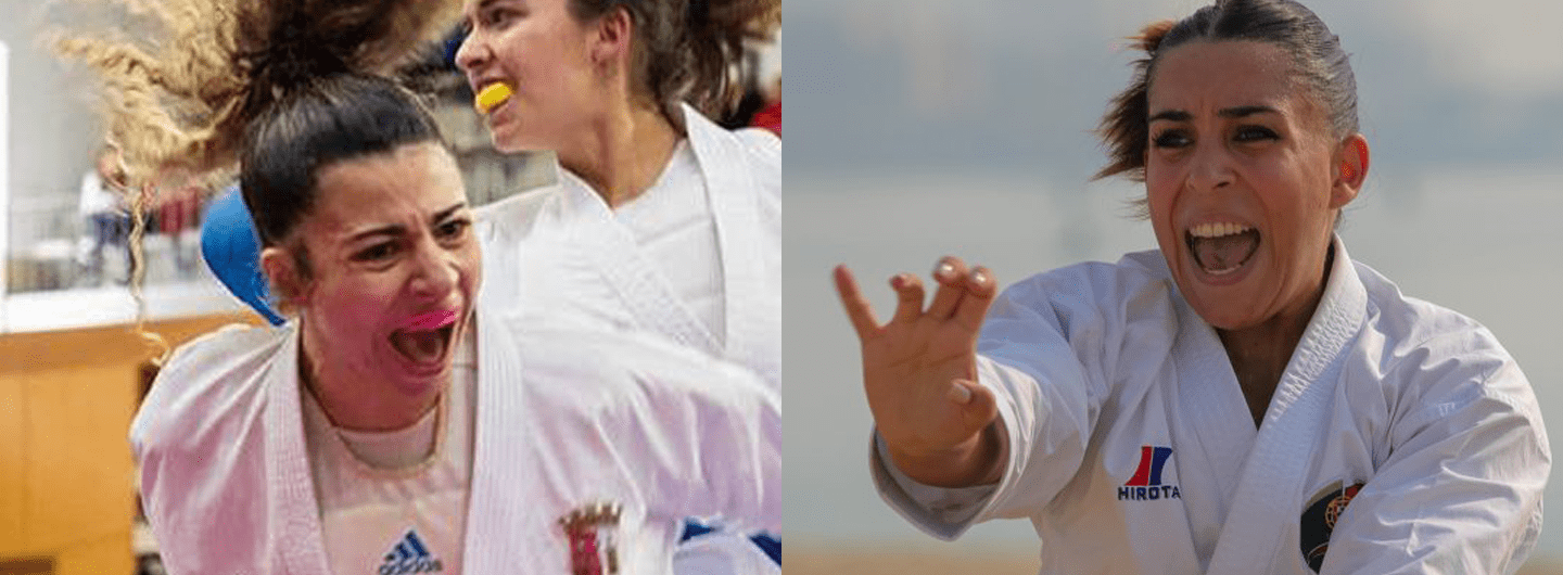 Patrícia Esparteiro e Tânia Barros no Karaté 1 - Premier League 3