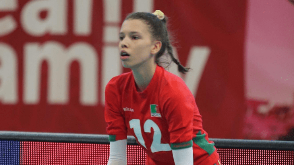 Leonor Coelho na Seleção Nacional Sub-18