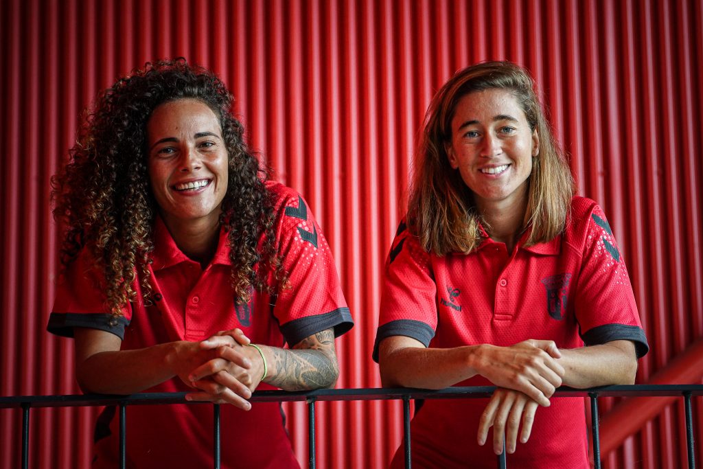 Carolina Mendes e Patrícia Morais são reforços do SC Braga 1