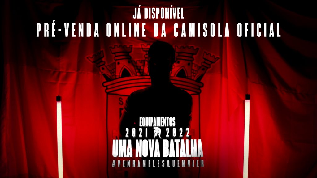 Pré-Venda Online da Camisola Oficial