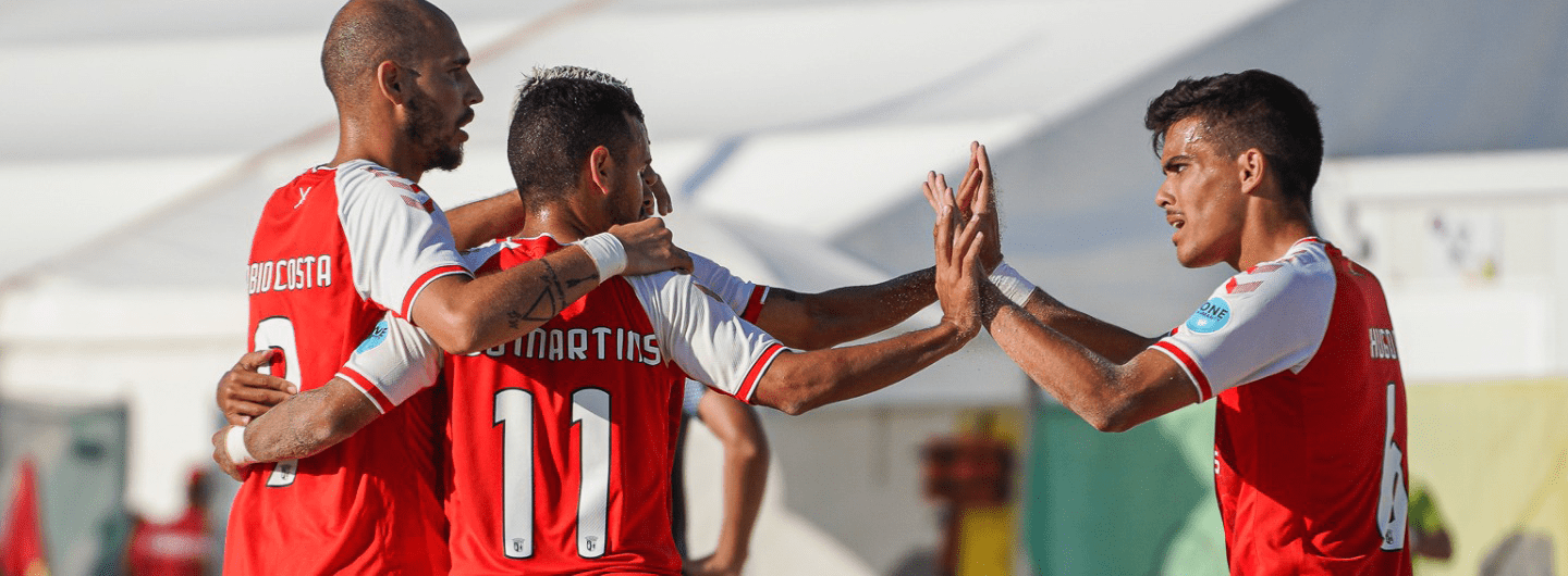 SC Braga na final da Euro Winners Cup 3