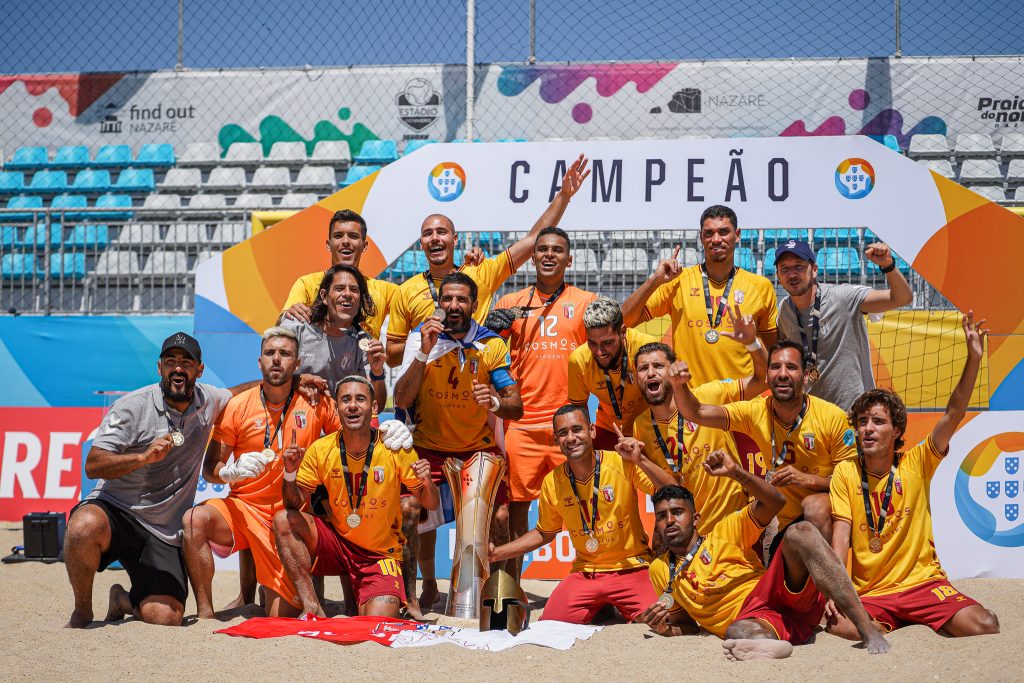 SC Braga sagra-se campeão nacional de futebol de praia 2