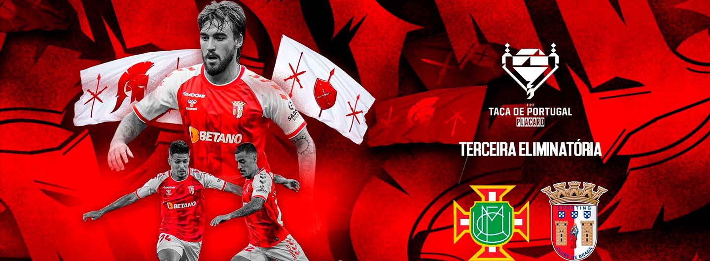 Moitense é o adversário do SC Braga na Taça 1