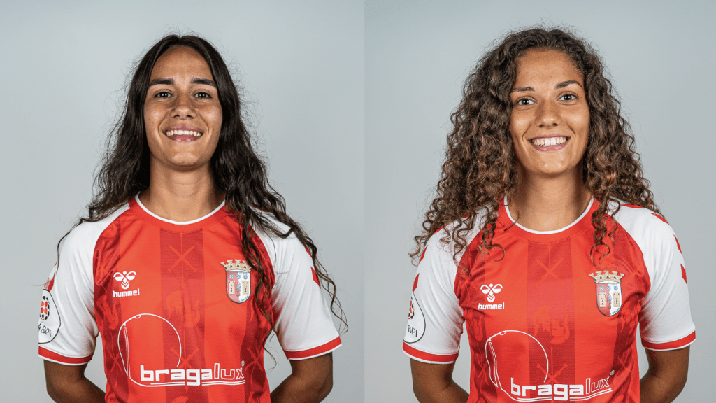 Inês Maia e Sofia Silva na Seleção Nacional B