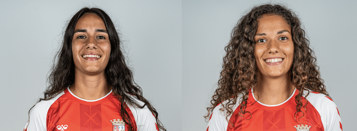 Inês Maia e Sofia Silva na Seleção Nacional B 2