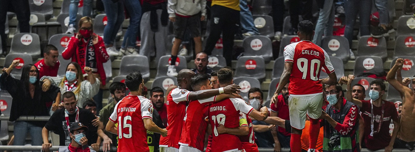 SC Braga vence FC Midtjylland com bis de Galeno 1