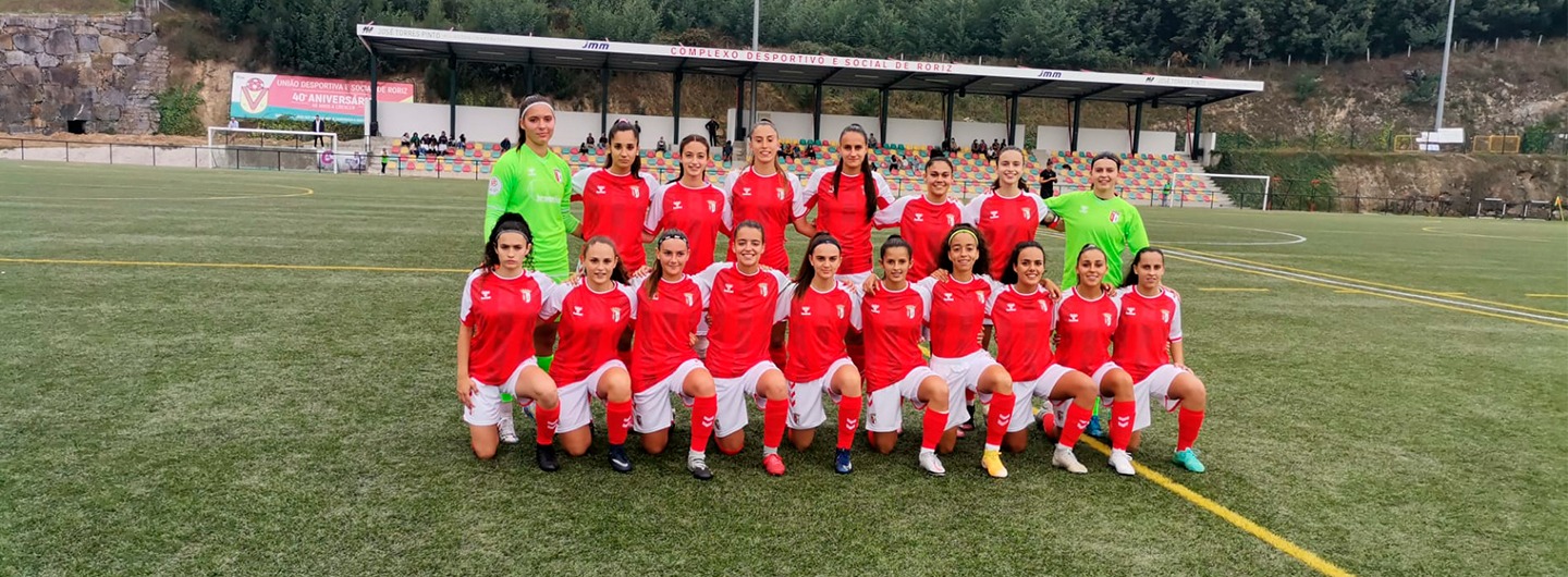 Goleada da equipa B feminina em Roriz 2