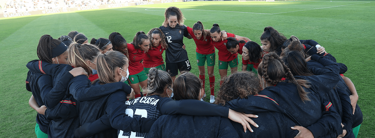 Diana Gomes e Dolores Silva marcam na goleada de Portugal 4