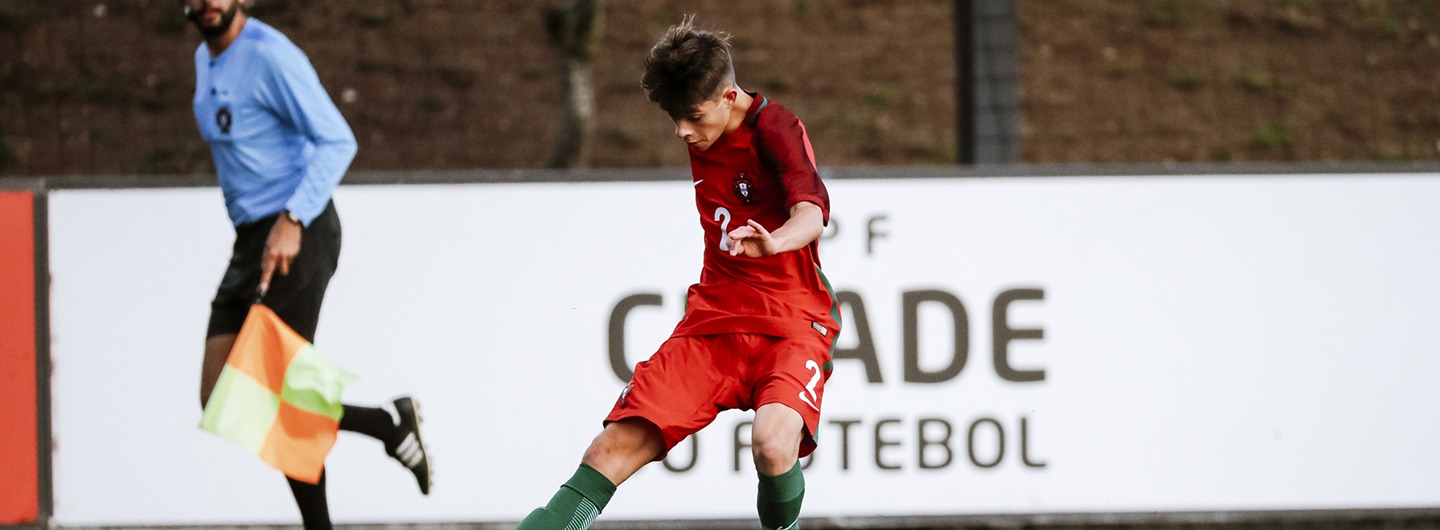 João Trovisco e Edgar Mota presentes na vitória da Seleção Sub-15
