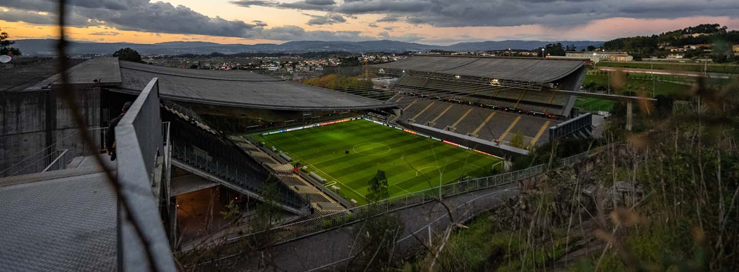 Condições de acesso ao Estádio Municipal de Braga 1