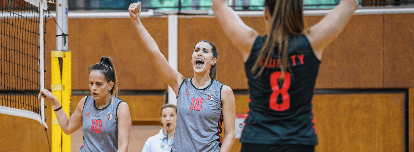 Equipa de voleibol avança na Taça 2