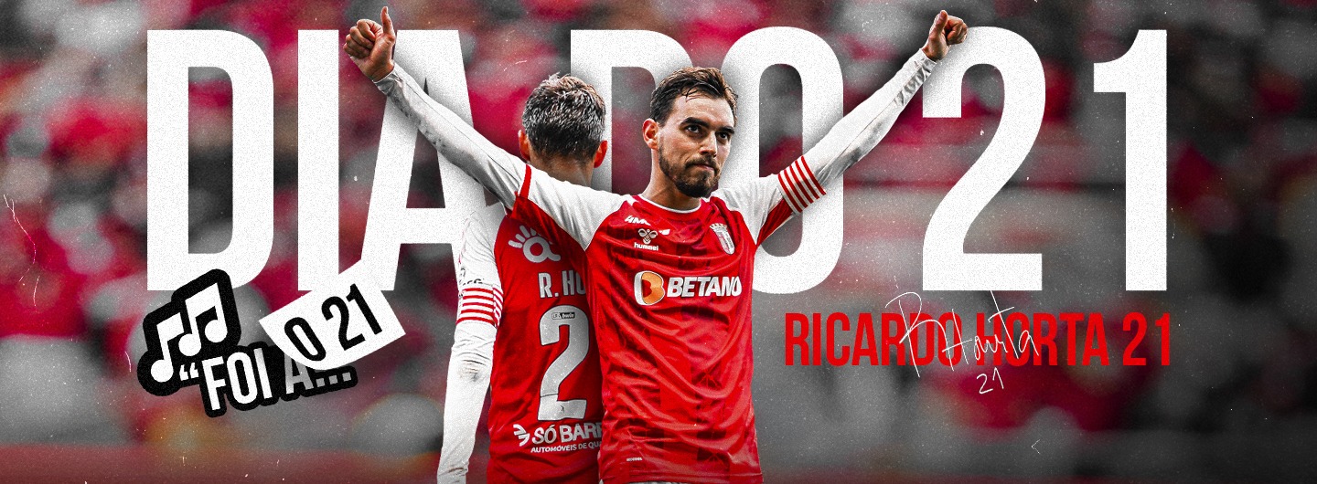Camisola Ricardo Horta em destaque nas lojas SC Braga