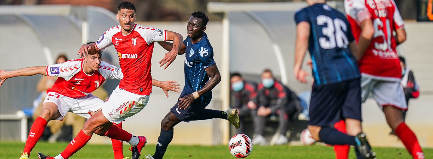 SC Braga B empata frente ao Pevidém SC 1