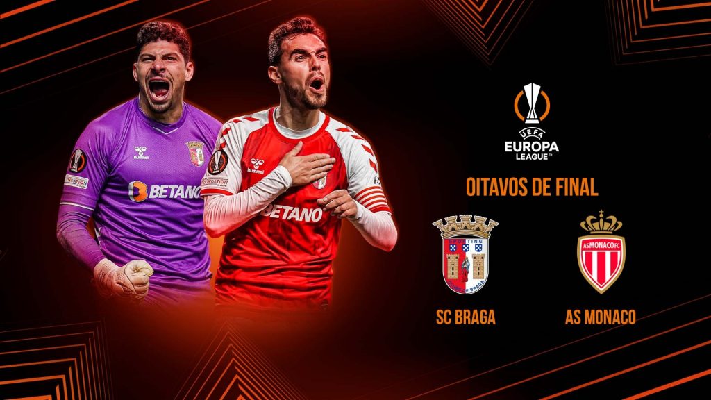 Monaco é o adversário nos 'oitavos' da Liga Europa