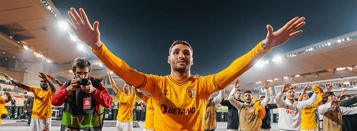 SC Braga defronta nos 'quartos' 1