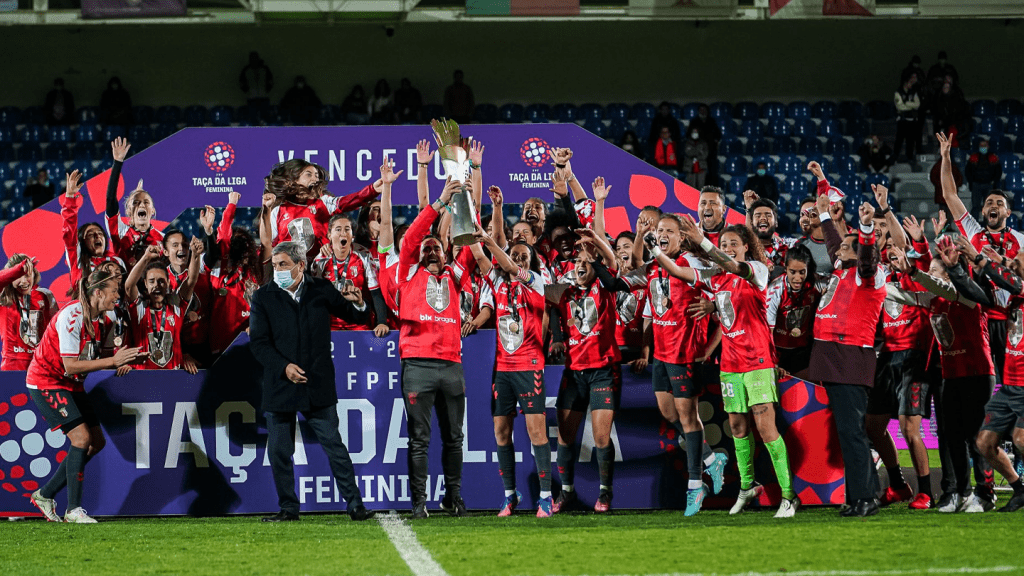 SC Braga conquista a Taça da Liga Feminina 1