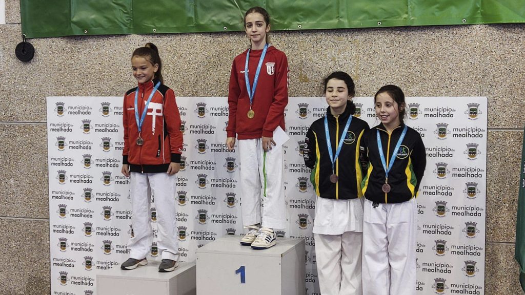 Gverreiros conquistam três medalhas no Open da Mealhada