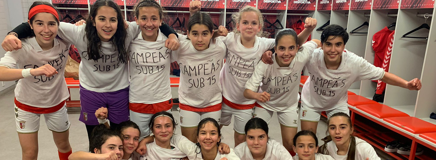 Equipa Sub-15 Feminina sagra-se campeã distrital 3