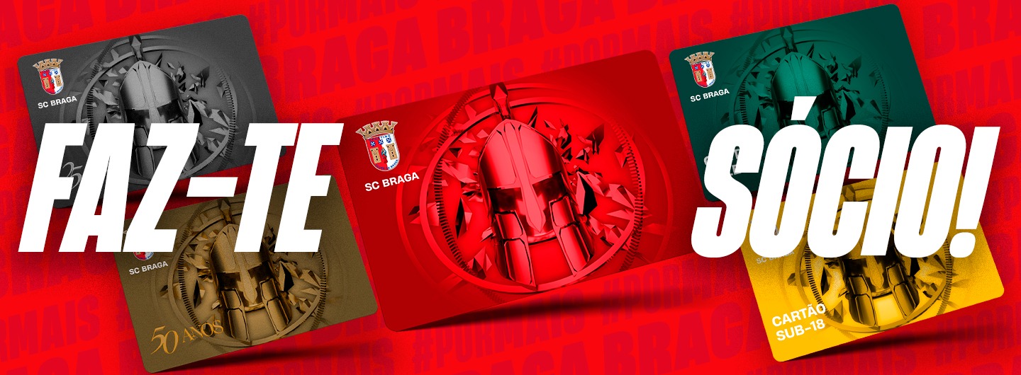 Área de Sócio - Sporting Clube de Braga