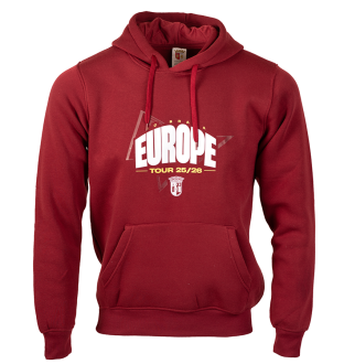 Hoodie Bordô Liga Europa 25/26
